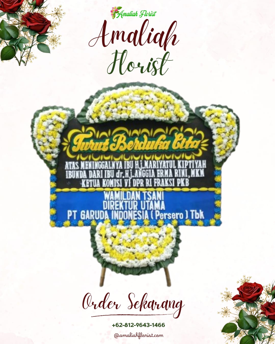 Papan Bunga Duka Utara